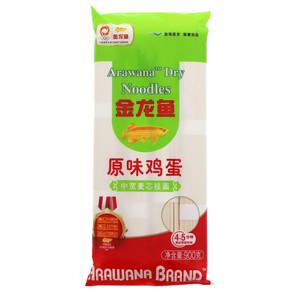 金龙鱼原味鸡蛋中宽麦芯挂面