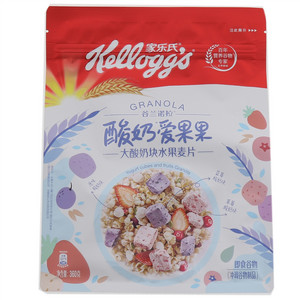 家乐氏/Kellogg's谷兰诺拉/GRANOLA酸奶爱果果大酸奶块水果麦片
