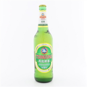 青岛啤酒经典8度600毫升