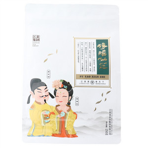 浮瑶仙芝茶（250克 白底八角自立袋）