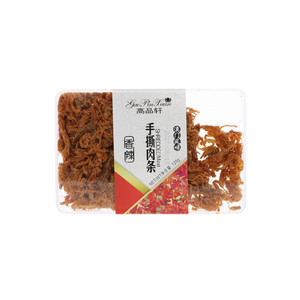 高品轩澳门风味香辣手撕肉条120g