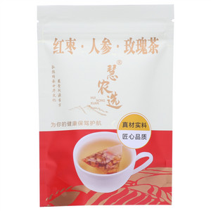 慧农选红枣人参玫瑰茶