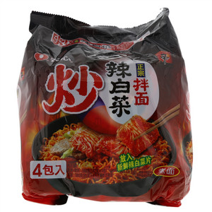 农心炒辣白菜拌面