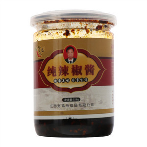 野鸡毛纯辣椒酱