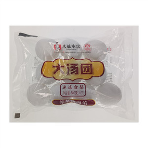 大娘水饺吴大娘荠菜猪肉大汤团(速冻生制,含肉类)