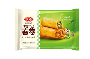 204g*24袋装 荠菜肉丝春卷