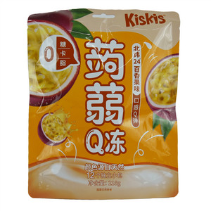 KisKis蒟蒻Q冻百香果味果冻