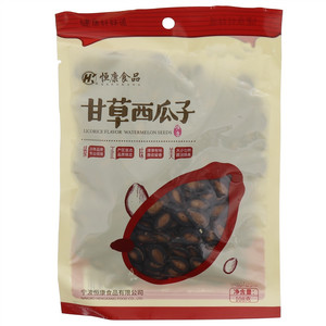 恒康甘草西瓜子108克