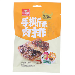 90g烧烤味手撕素肉排