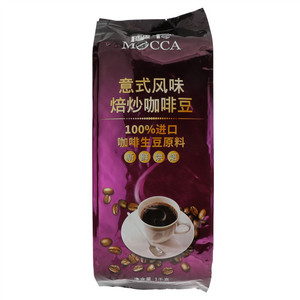 摩卡意式风味焙炒咖啡豆
