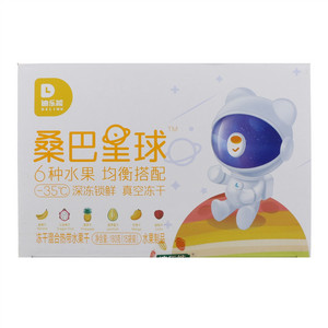 DELINU迪乐能桑巴星球冻干混合热带水果干