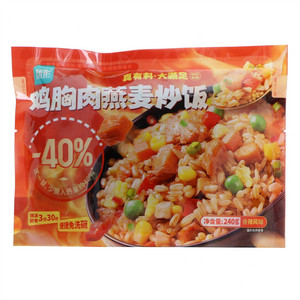 优形鸡胸肉燕麦炒饭（香辣风味）