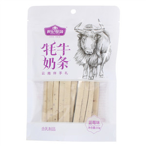 世纪牧场牦牛奶条蓝莓味含乳制品