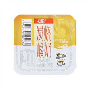 心乐炭烧酸奶