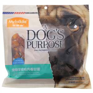 麦富迪宠物零食鸡肉卷甘薯