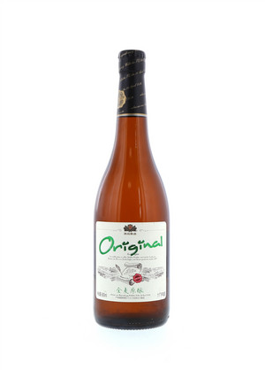 11°P600ml棕瓶燕京全麦原酿啤酒600ml