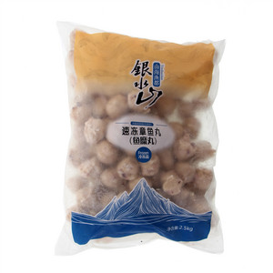 银水山速冻章鱼丸（鱼糜丸）