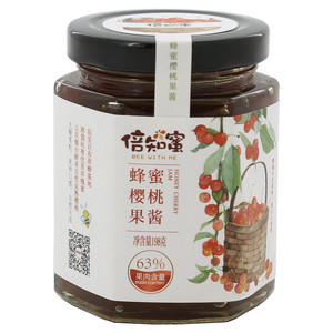 倍知蜜蜂蜜樱桃果酱