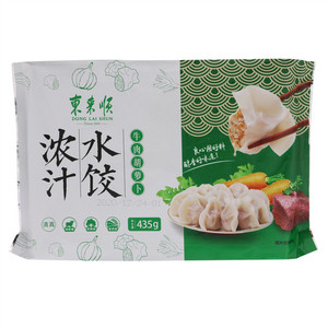 东来顺牛肉胡萝卜水饺435g