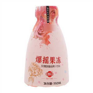 一品云台爆摇果冻玫瑰味复合果汁饮料