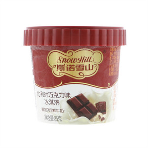 祐康斯诺雪山比利时巧克力味冰淇淋85克