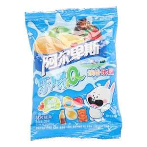 阿尔卑斯阿尔卑斯乐嚼Q缤纷乐园补充装20克