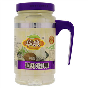 华泉糖水椰果罐头