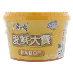 康师傅爱鲜大餐精炖排骨面方便面