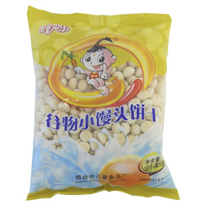 健儿乐谷物小馒头饼干