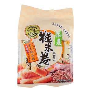 徐福记蛋黄夹心荞麦糙米卷