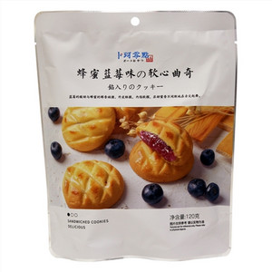 卜珂零点软心曲奇（蜂蜜蓝莓味）