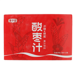 栗子园冰糖蜂蜜酸枣汁果汁饮料