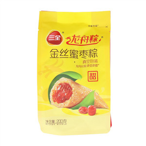 三全真空金丝蜜枣粽