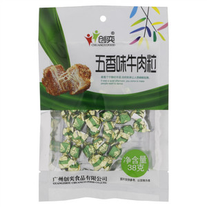 创奕五香味牛肉粒