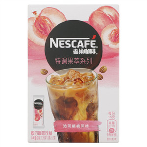 雀巢咖啡沁风桃桃风味特调果萃系列