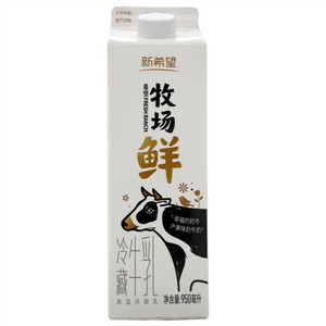新希望牧场鲜高温杀菌冷藏牛乳