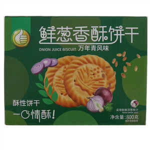 好麦鲜葱香酥饼干
