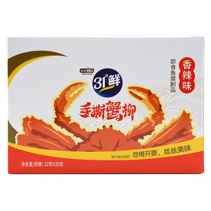 盐津铺子-31°鲜香辣味手撕蟹柳