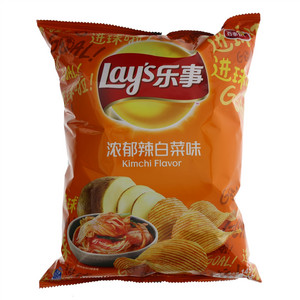 乐事浓郁辣白菜味145克*14包