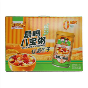 晨鸣食品桂圆莲子八宝粥罐头