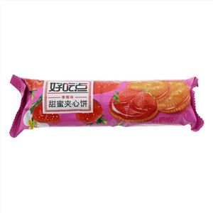 100克甜蜜夹心饼