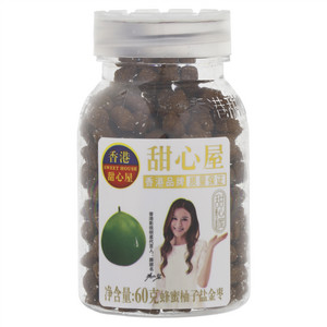 60g蜂蜜柚子盐金枣