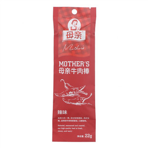 母亲辣味牛肉棒22g