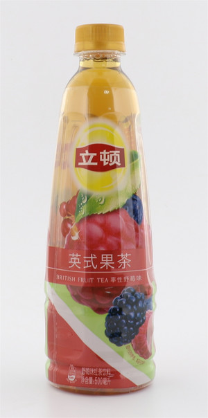 立顿英式果味茶 野莓味红茶饮料