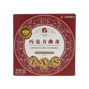 大润谷伯爵巧克力曲奇82g