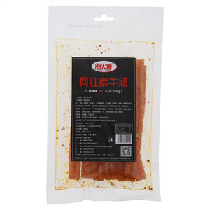 湘大嘴香辣味网红素牛筋