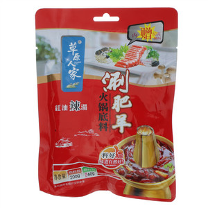 草原人家涮肥羊火锅底料（红油辣汤）