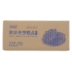 百乐芬香当当软华夫饼糕点308g