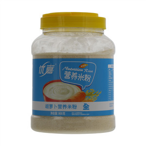 优嘉胡萝卜营养米粉