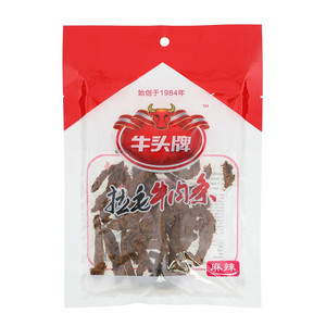 牛头牌麻辣拉毛牛肉条